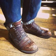 Since it's amazon, price can vary depending on what size/width/color you're looking for. Red Wing Shoes Amsterdam Iron Rangers Day The Patina On These Red Wing
