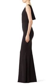 Black Cowl Back Gown By Katie May With Images Gowns Wedding Dresses Bridesmaid Dresses