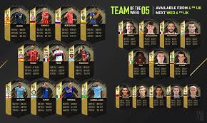 Fifa 18 david de gea. Fifa 18 Totw 5 Das Team Der Woche 5 Im Ultimate Team