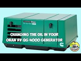 Note the highlighted letter code, in this case p, which denotes the specification type of the particular generator, which can then be referred to as spec p. Oil Change On A Onan 4000 Rv Generator