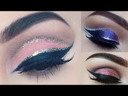 glitter eye makeup tutorial pilation