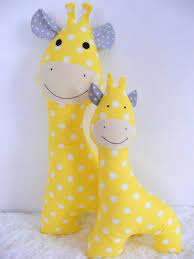 Stuffed Giraffe Toy Set Baby Animal Pillows Giraffe Baby Gift Nursery Room Decor Personalized Giraffe Giraffe Baby Gifts Giraffe Toy Baby Giraffe