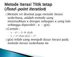 Check spelling or type a new query. Metode Numerik Persamaan Non Linier Lanjutan 02 Solusi