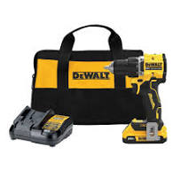 DEWALT ATOMIC 20-Volt Lithium-Ion Cordless Compact 1/2 in. Drill/Driver Kit  with 2.0Ah Battery, Charger and Bag DCD794D1 - The Home Depot