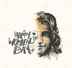 You are a resilient river that travels a long distance, carrying everything on her shoulders but finally reaching her destinations. 7. Happy Women S Day Greeting Card Design Hand Drawn Sketch Illustration Royalty Free Cliparts Vectors And Stock Illustration Image 72173691