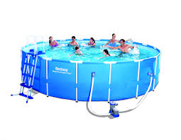 Bestway Steel Pro Max Frame Pool Komplett Set Real De