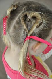 Cute Valentines Hairdo Valentine Hair Kids Hairstyles Hair Styles