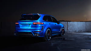 2016 Techart Magnum Sport Based On Porsche Cayenne Turbo S Rear Hd Wallpaper 2