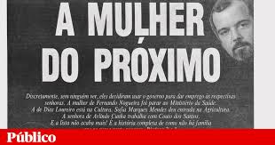 «a política desgasta e incomoda». A Mulher Do Proximo Quando Nomeacoes De Mulheres De Ministros De Cavaco Foram Noticia Governo Publico