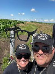 One of the final photographs of musicians Buddy Holly, J.P. Richardson, and  Ritchie Valens, posing before boarding a plane that tragically crashed into  an Iowa field