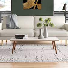 Glossy off white uv paint finish. Arianna Coffee Table Set Allmodern Coffee Table Coffee Table Setting Living Room Coffee Table