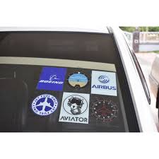 Windscreen's sticker across europe :) let's share some pictures from our cars full of stickers placed on our windscreens. Premium Aviation Car Windscreen Stickers Shopee Malaysia