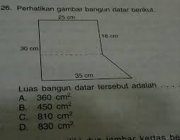 Perhatikan gambar berikut keliling bangun datar tersebut adalah. Perhatikan Gambar Berikut Luas Gabungan Bangun Datar Tersebut Adalah Sebutkan Mendetail