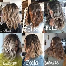 Redken On Instagram Foils Vs Balayage Haircolor Technique Vs A Look Chicagobalayage Shows Us Highlights Vs Balayage Balayage Foils Vs Balayage