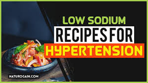 We all regularly use the words 'blood pressure' when we feel even slightly ill. 5 Easy Low Sodium Recipes To Lower Blood Pressure At Home Youtube
