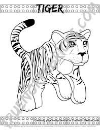 Make a fun coloring book out of family photos wi. Tiger Coloring Page Free For A Limited Time True North Bricks