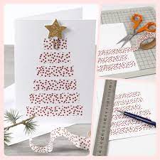 Über einen weihnachtlichen gruß freut sich jeder! 1001 Ideen Wie Sie Schone Weihnachtskarten Selber Basteln