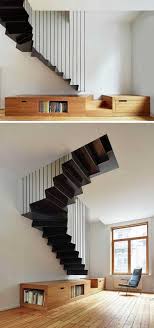Stahltreppe Schwarz Stauraum Gelander Stahlseil Modern Stairs Moderne Treppen Treppe Ideen Haus Design