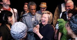 Not even just a lady but a real woman. Meet Theater S Most Famous Superfan Hillary Clinton The New York Times