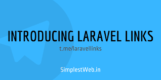 Introducing Laravel Links Telegram Channel Simplest Web Channel Blog Posts Blog