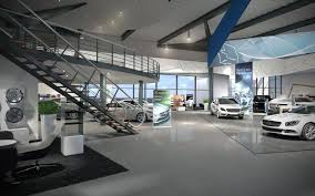 Showroom Interior Concept For Mercedes Benz Belgium On Behance Interior Concept Showroom Interior