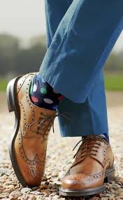 Light Brown Brogue Shoes Styles With Blue Trousers Dress Shoes Men Comfortable Mens Dress Shoes Men Dress