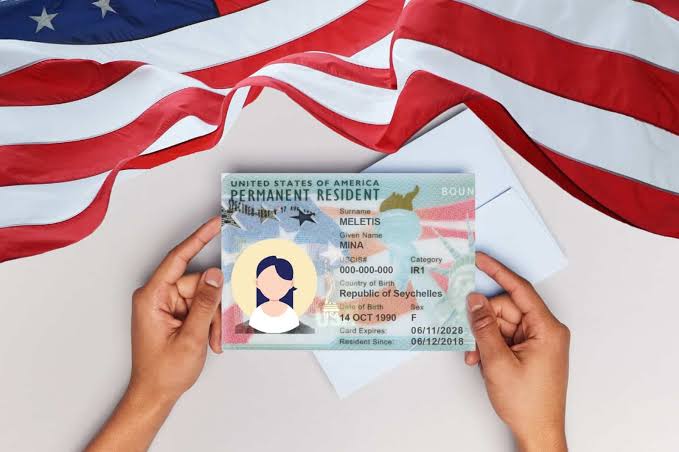 The ultimate goal: US Permanent Residency., AI generated