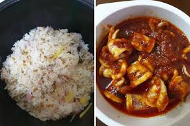 Inilah resep dan cara membuat sambal. Nasi Lemak Sempoi Dengan Sambal Sotong Kombinasi Yang Padu
