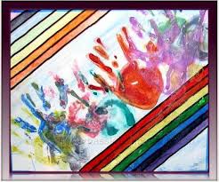 Rainbow Painting Rainbow Painting Craft Stick Crafts Crafts