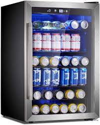 ( 4.1) out of 5 stars. Buy Antarctic Star Beverage Refrigerator Cooler 145 Can Mini Fridge Glass Door For Soda Beer Or Wine Small Drink Dispenser Clear Front For Home Office Or Bar Black 4 4cu Ft Online In Turkey