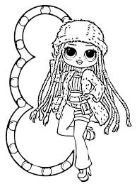 Lol sisters, brothers and fluffy pets are ready to meet the winter. Lol Omg Snowlicious Coloring Page Free Printable Coloring Pages For Kids