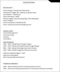 27 Contoh Cv Lamaran Kerja Kreatif Menarik Unik Sekolah Menengah Riwayat Hidup Pendidikan