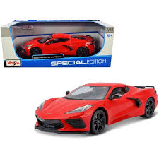 I'm interested to see what everyone's favorite is going to be. 2020 Chevrolet Corvette Stingray C8 Red 1 18 Diecast Model Car By Maisto Target