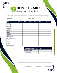 It is very important for an employer to know about the staff working under him. Free School Report Card Templates For Ms Word