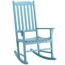 Rock Point Rocker Peacock Blue Outdoor Rocking Chairs Rocking Chair Porch Rocker