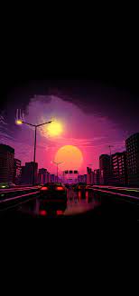 Sunset Aesthetic Minimal Wallpaper Scenery Wallpaper Sunset Wallpaper Minimal Wallpaper