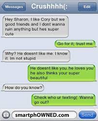 Include a cute photo of yourself along with the text to make him smile. 76 Cute Text Messages 3 Ideas Cute Texts Cute Text Messages Text Messages