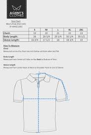Mens Polo T Shirts Size Chart Ficts