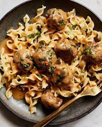 Nyt Cooking On Instagram Vegetarian Swedish Meatballs And You Don T Even H Vegetarian Swedish Meatballs Slow Cooker Pasta Recipes Slow Cooker Dinner Recipes
