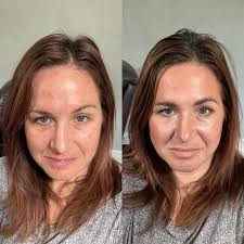 No makeup, makeup look with invisible coverage