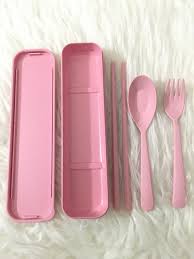Jual beli online aman dan nyaman hanya di tokopedia. Set Sendok Garpu Sumpit Plastik Makan Free Box Bahan Jerami Putra Alam Teknologi