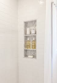 Maybe you would like to learn more about one of these? Custom Marble Mosaic Shower Niche In Walk In Shower Klassisch Badezimmer Houston Von Adeline Ray Design Studio Houzz