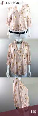 Nwt Zara Dog Diamond Heart Pink Blouse Top Pink Blouse Top Blouse Zara