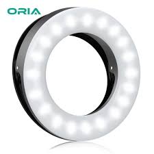 Oria Selfie Ring Light Phone Camera Light 36 Led Clip On Ring Light 3 Level Brightness Photo Lighting For Samsung Huawei Xiaomi Other Smartphone Lazada Singapore