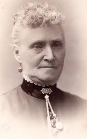 A lady named Amanda Becket; 1860s.