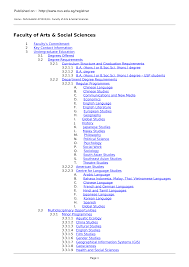 Http Www Nus Edu Sg Registrar Docs Info Nusbulletin Ay201516 Fass Pdf