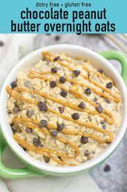 Chocolate Peanut Butter Overnight Oats Recipe Low Carb Recipes Dessert Clean Eating Breakfast Recipes Overnight Oats