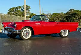 Image result for Flame Red 1957 Thunderbird