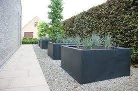 grote bloembakken achtertuinlandschappen tuin achtertuin