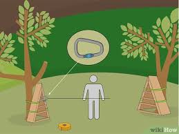 This video shows how to set up a standard 2 ratchet tightened slackline, with tree protection. How To Build A Slackline With Pictures Wikihow